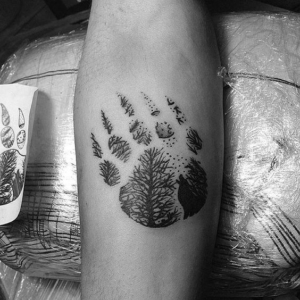 Bear Paw Tattoo Meaning and Inspiration  On Your Journey